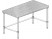 Image of MTSX Series, Maple NSF Listed Flat Top Worktable | Prep Table 