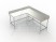 Image of TCBX Series, Stainless Steel NSF Listed Corner Worktable